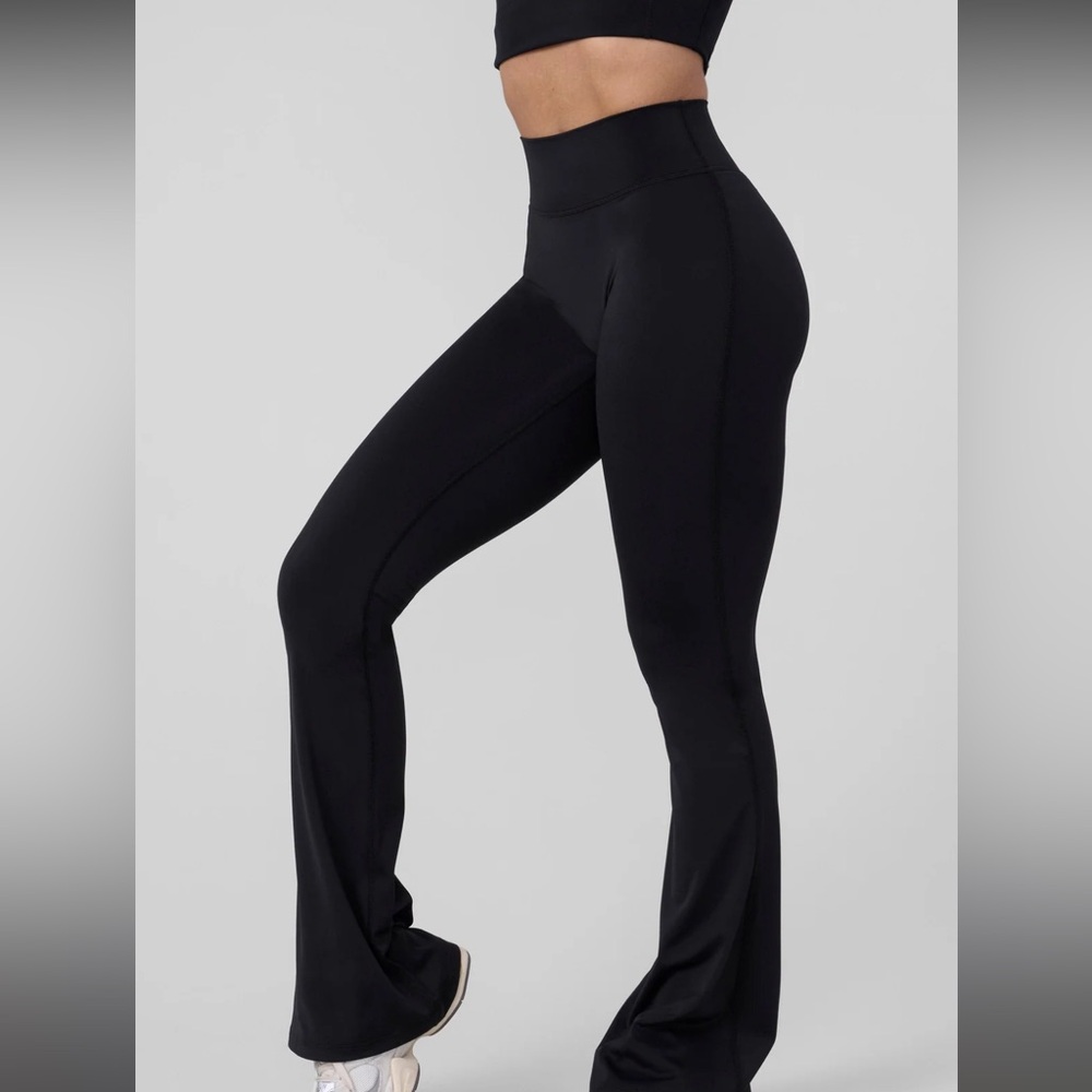 YoungLA Black Flared Leggings